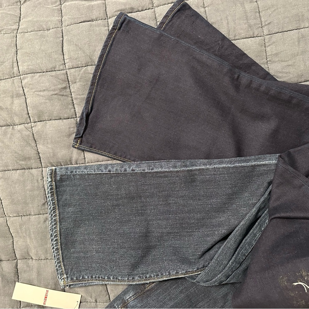 2 pairs of Hudson Denim Women's Blue Jeans Sz. 33 - Picture 4 of 4